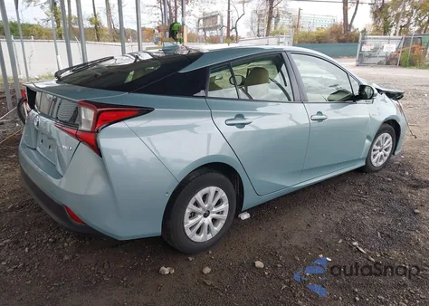 2019 Toyota Prius Le from USA, damaged, VIN JTDKARFU4K3095989